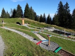 Kneippanlage und Barfussweg - Wassertretanlage Pizol - Bad Ragaz